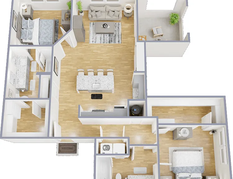 B3 Floorplan Diagram