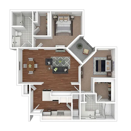 Floor plan B7