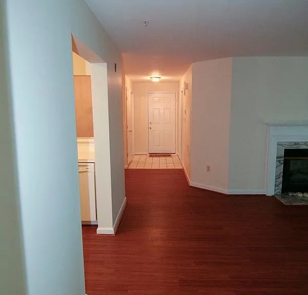 Living room and hallway