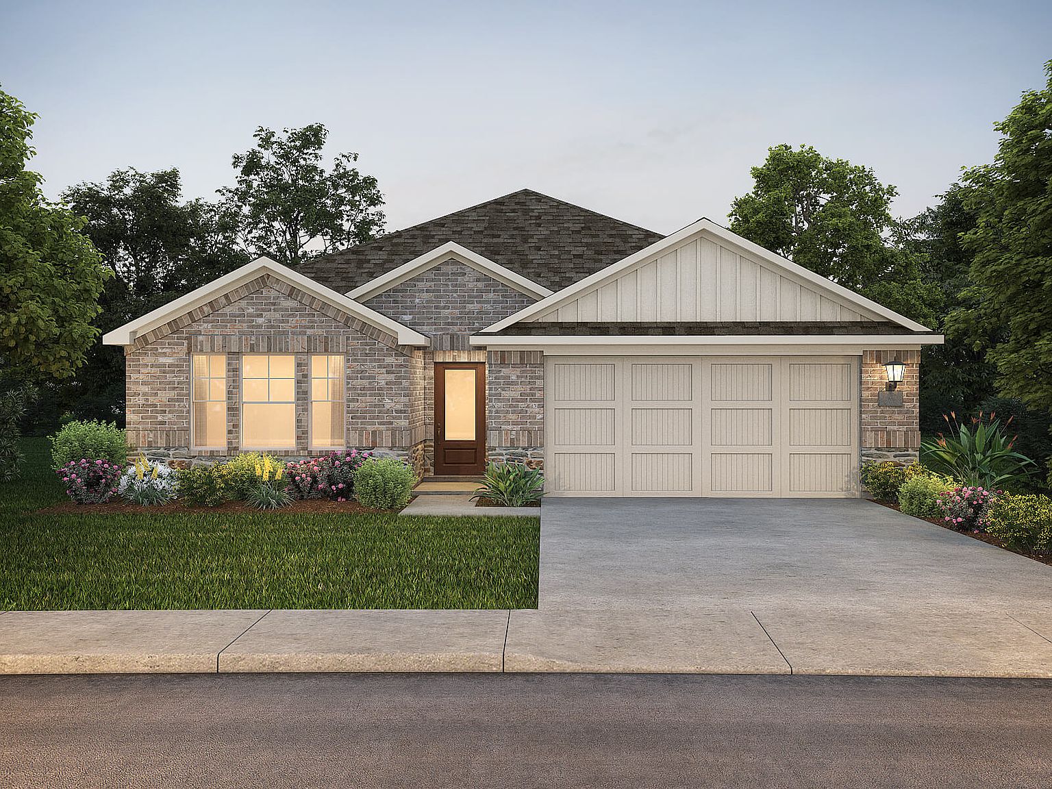 The Henderson Plan, Tesoro at Chisholm Trail Ranch, Crowley, TX 76036 ...