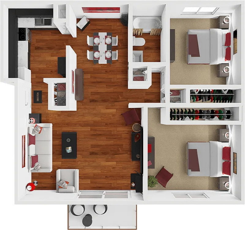 Floor plan The Silver Maple