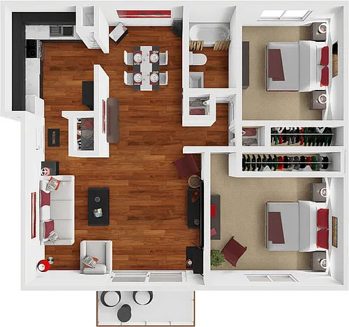 Floor plan The Silver Maple