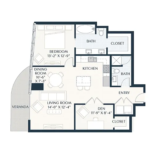 Floor plan A61