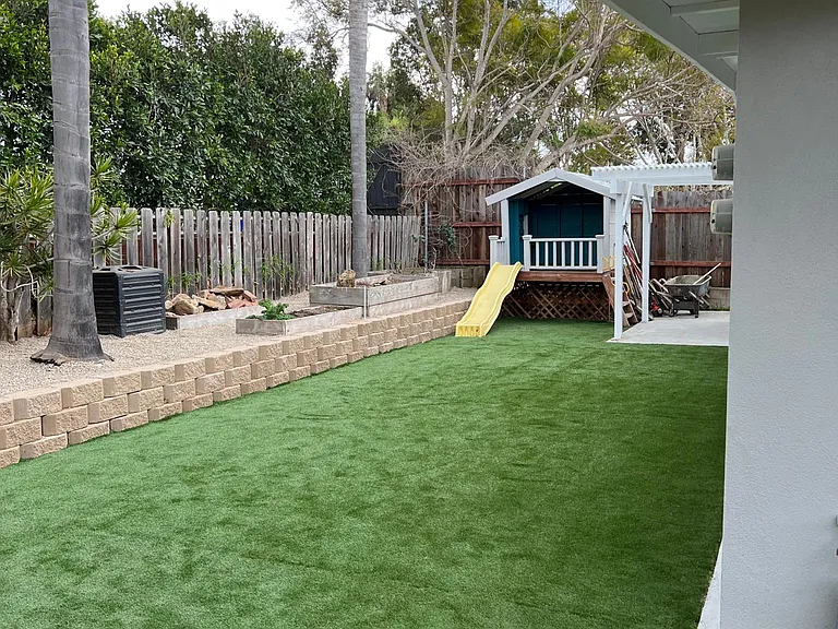 back yard