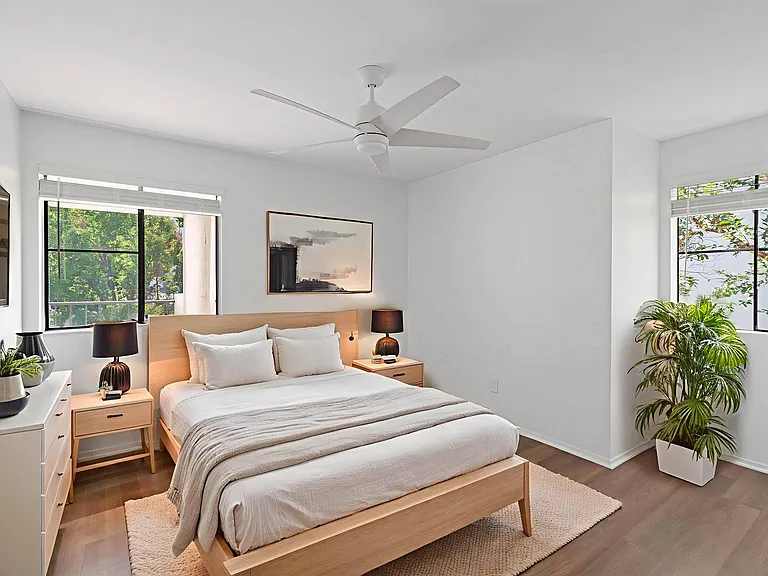 Serene, sunlit spaces designed for restful mornings and cozy nights