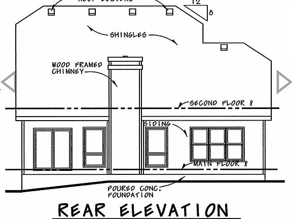 Rear House Plan