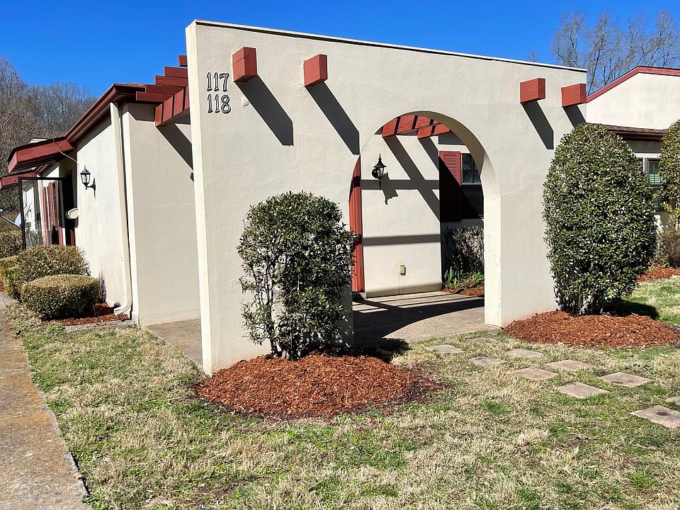 Attractive front doors with entry patio