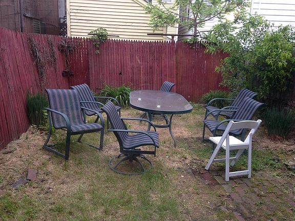 Backyard - room for a grill and more!