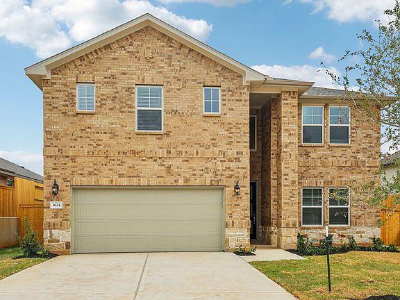 The Kendall floorplan in Montgomery Oaks of Conroe, TX.