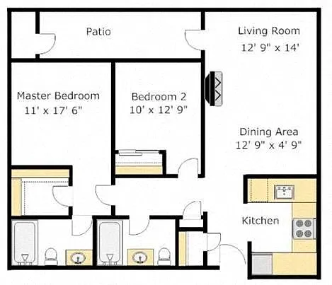 Floor plan B4