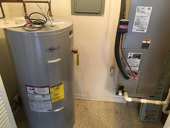 Brand New water Heater 50 gl and New HVAC