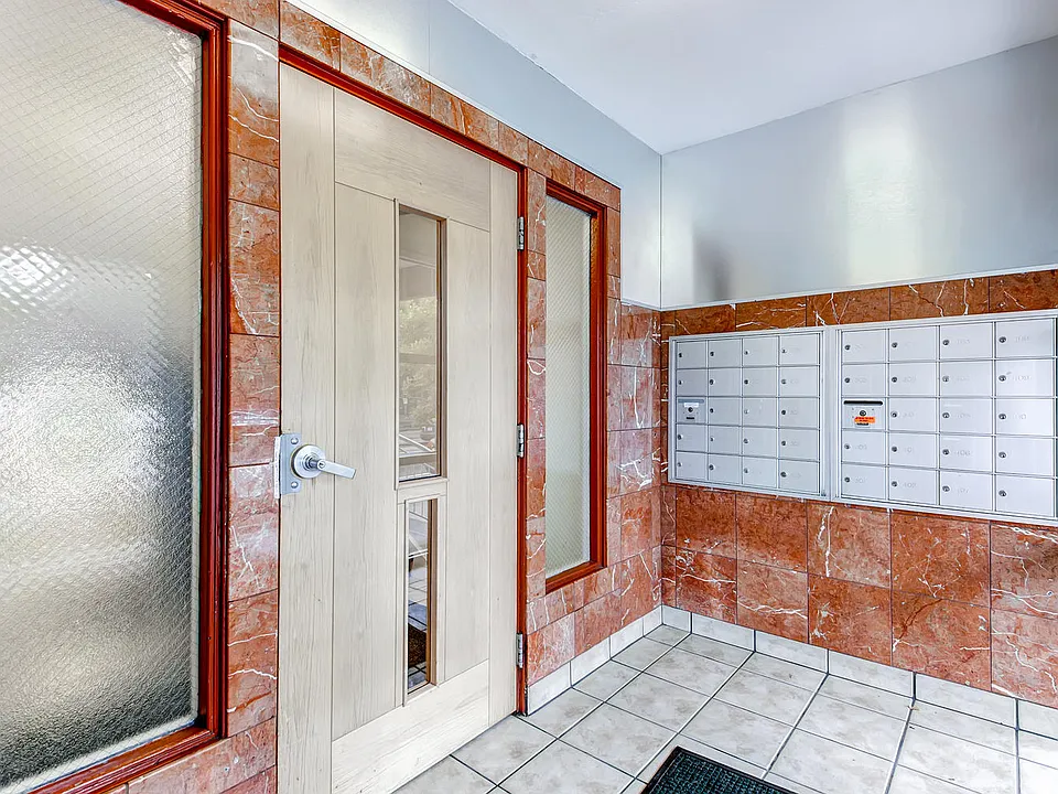 The Mailbox area at Fountainhead Apartments in Denver, CO