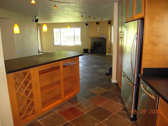 View from kitchen
