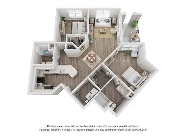Floor plan B3