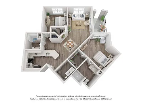 Floor plan B3