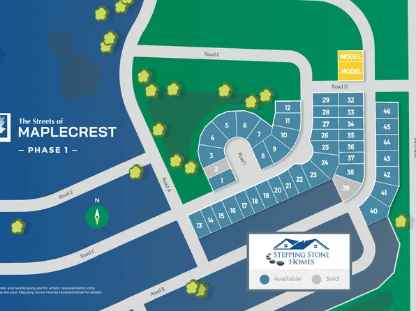 Homes Available Soon, The Streets of Maplecrest