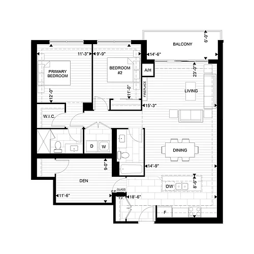 Floor plan 2E