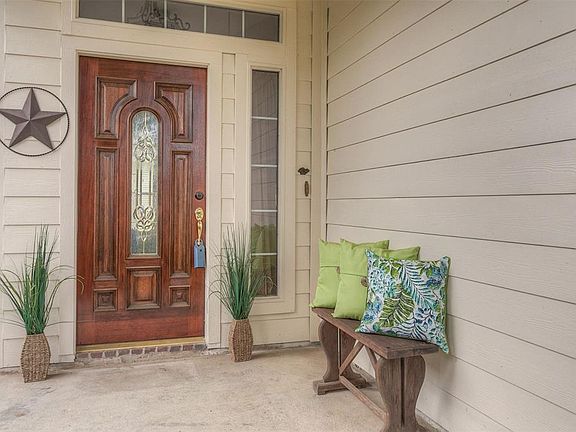 The welcoming front door.