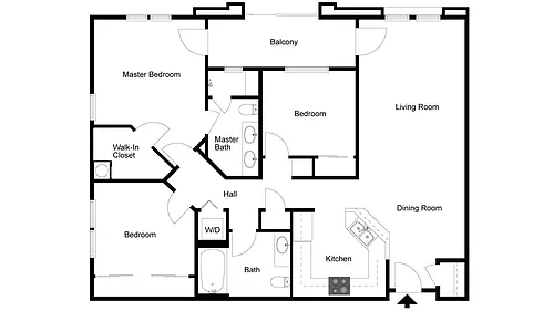 Floor plan Palladio A