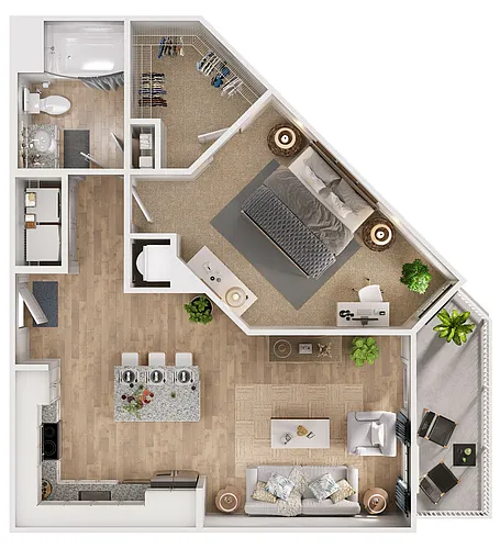 Floor plan The Cordelia