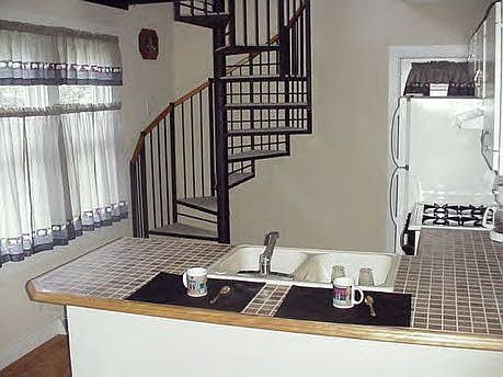 Bright, airy kitchen