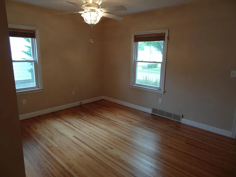Living Room shown w/o furniture