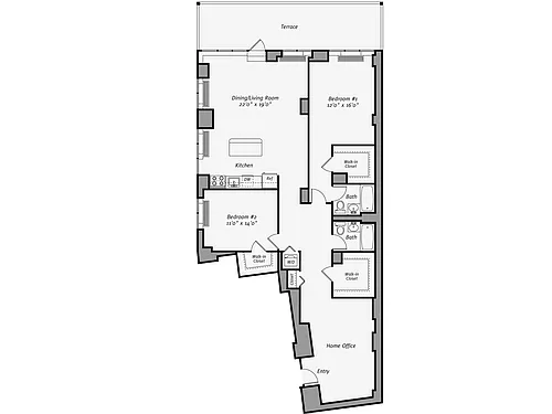 Floor plan B11P1