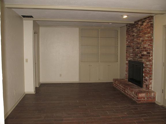 Fire place in family room