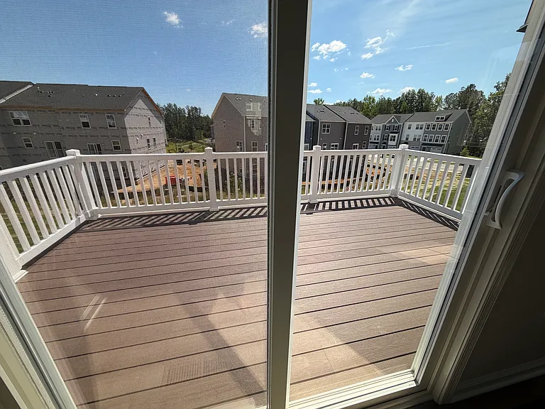 huge deck