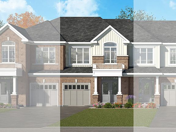 Front exterior of Echo Style C at Pinehurst in Paris, Ontario.