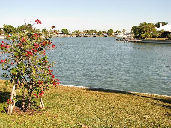 View of the Intracoastal from the back yard