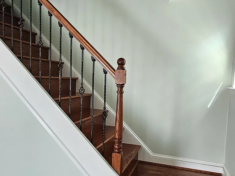 Oak staircase