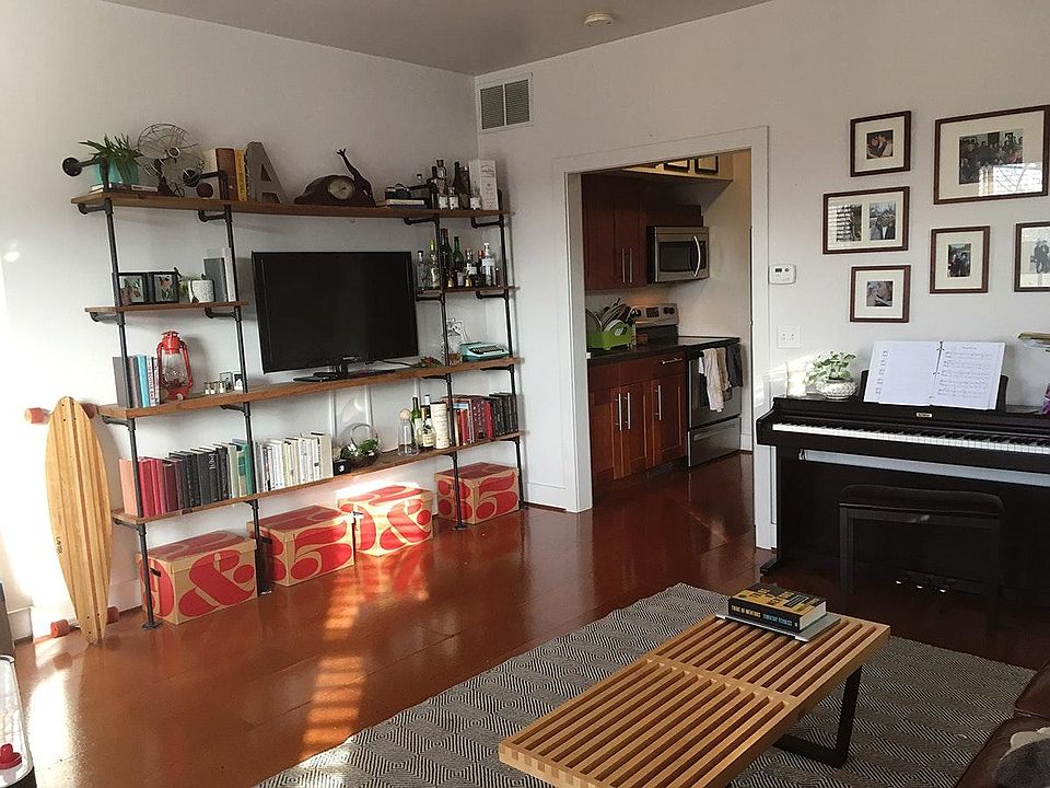 living room looking toward kitchen
