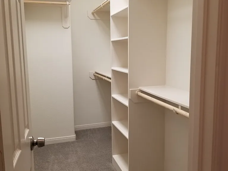 Master closet