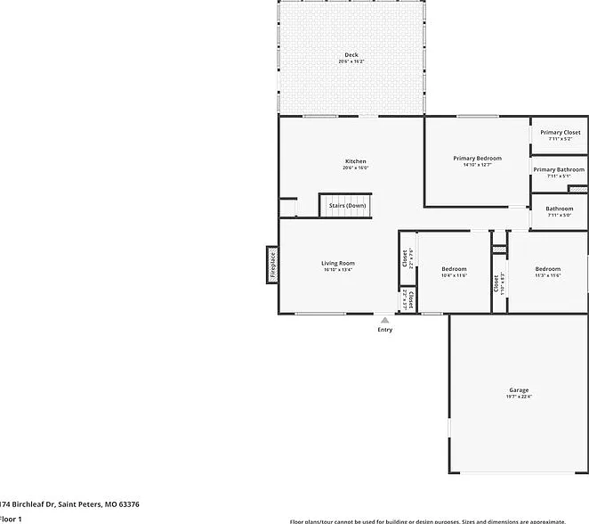 3 bed, 2.0 bath, 1232 sqft, $2,545 — Photo 3