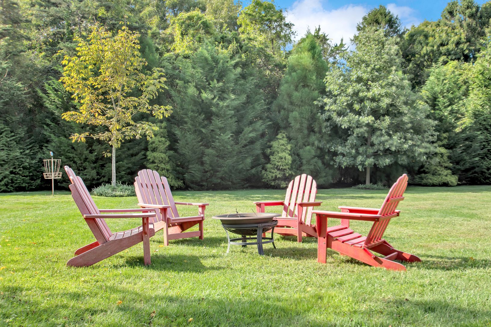  Firepit in Backyard