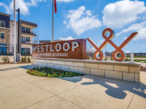 Community entrance sign