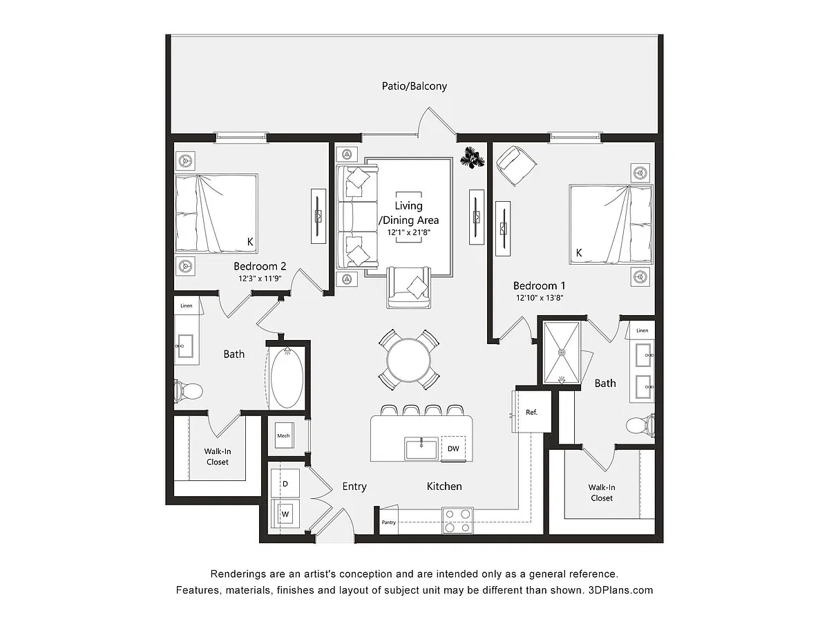 Floor plan B1
