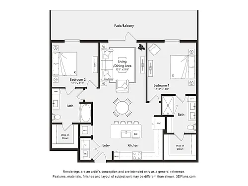 Floor plan B1