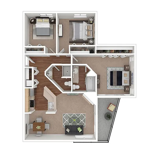 Floor plan 3X2