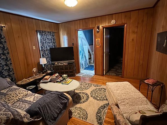 View of the central living room. Furnishings not included.