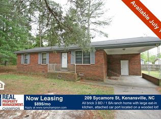209 Sycamore St, Kenansville, NC 28349