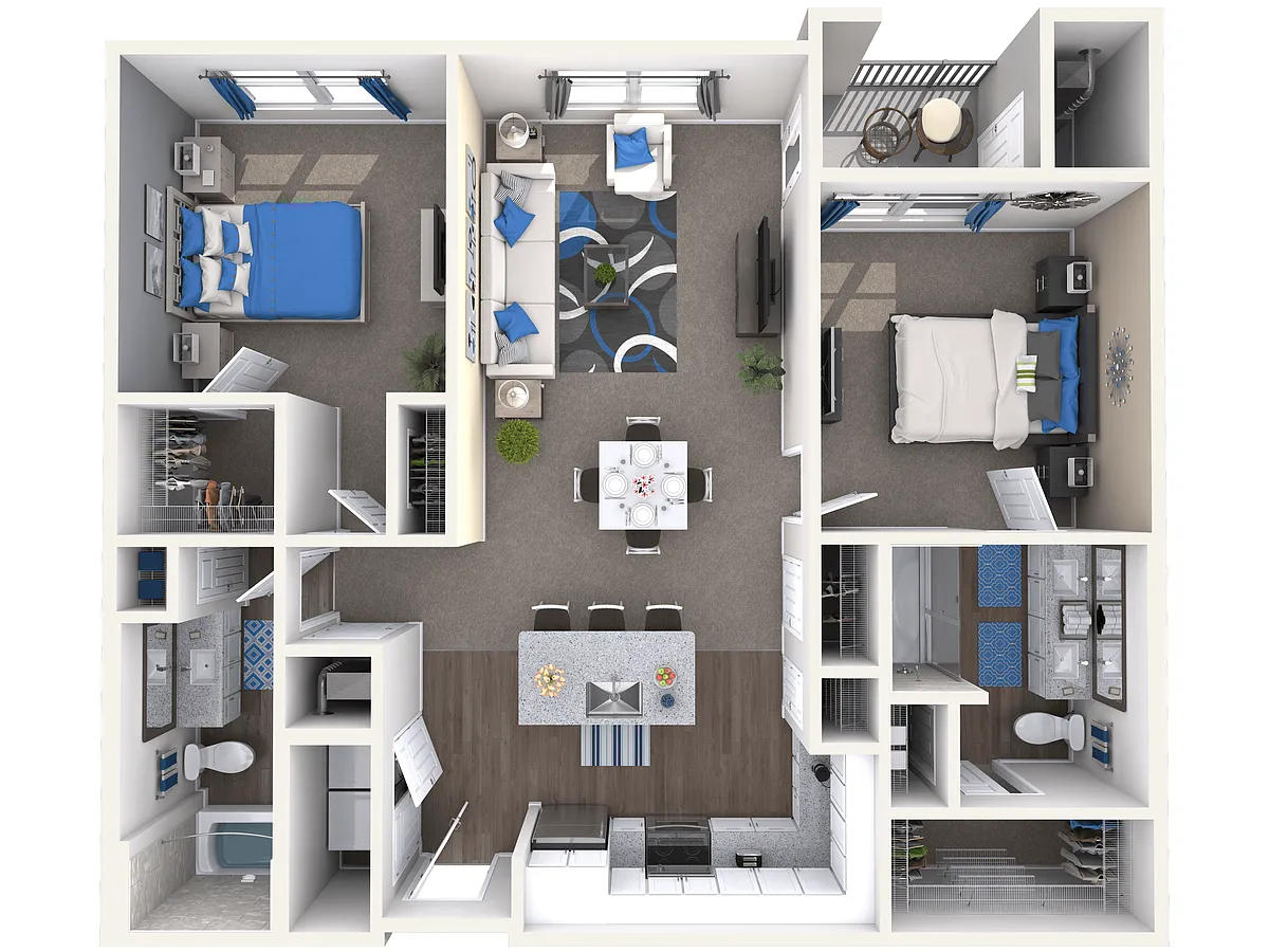 Floor plan Butler