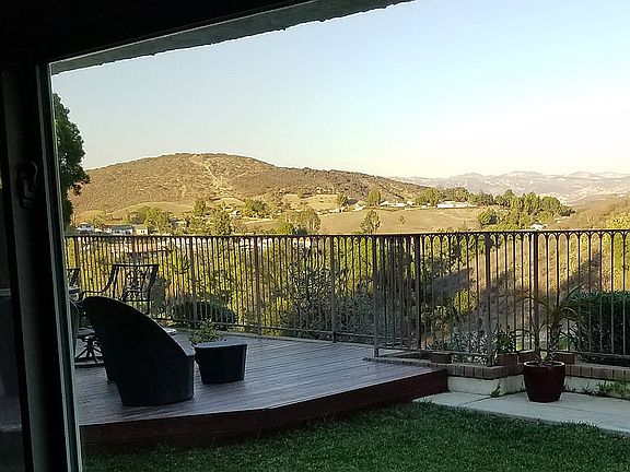 View from living-room window