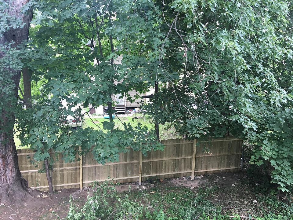 This is the back yard