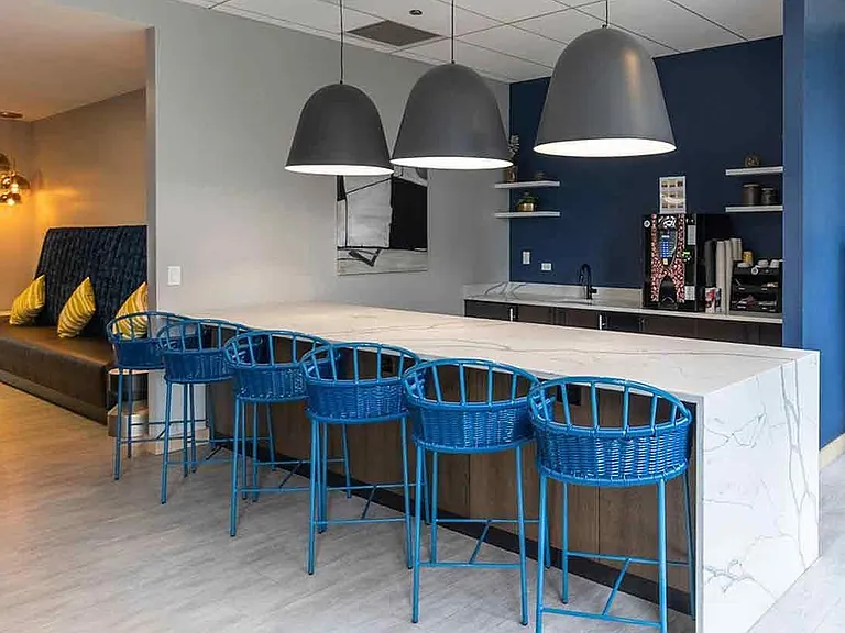 Enjoy resident only features like coffee from the catering kitchen
