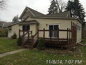 Rear of home