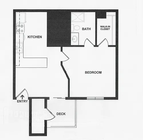 Floor plan STUDIO