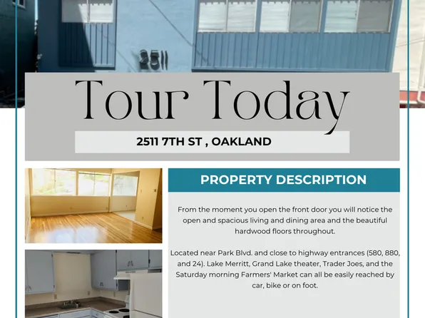 2511 7th, 2511 7th Ave APT 4, Oakland, CA 94606