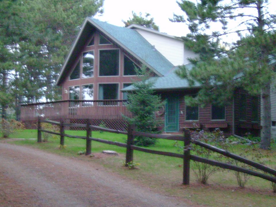 Up north feel surrounded by pine trees
